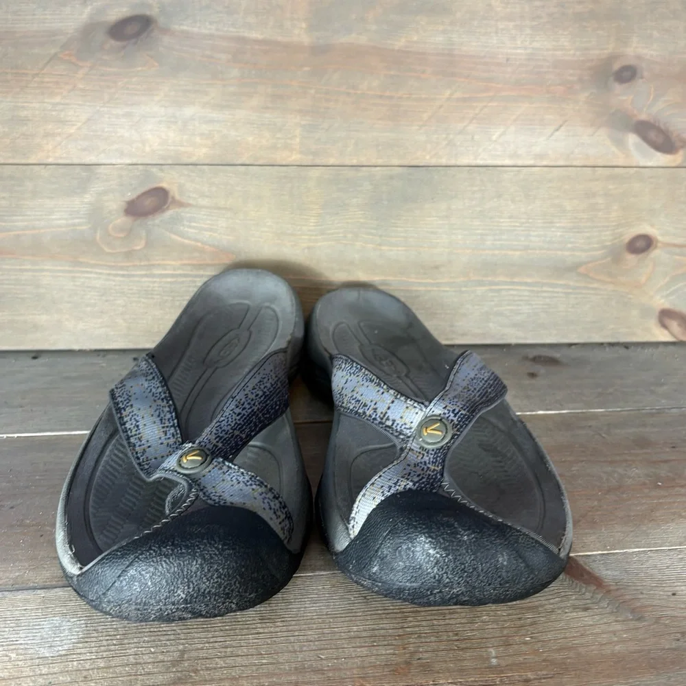 keen bali mens size 13 shoes gray slip on comfort slide sandals